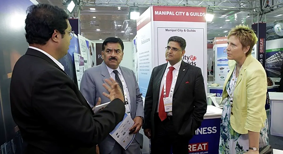 Introducing Kloudpad tablets at the Global Investors Meet, Chennai.