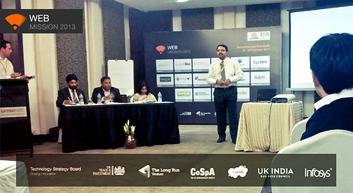 Web Mission 2013 delegation sessions in India.